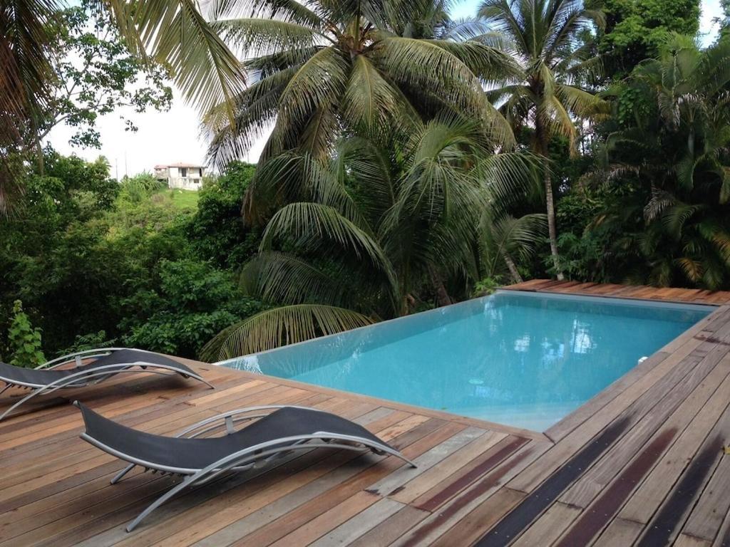 Confortable T1 Le Gosier, Wi-Fi, Piscine Dans Gite Le Gosier  Exteriör bild